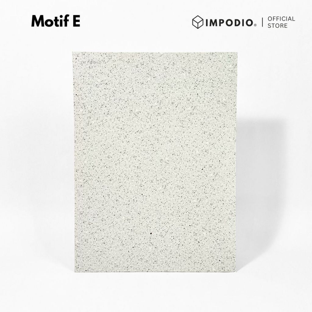 IMPODIO Alas Foto Hardboard Motif Texture – Wood, Semen & Terrazzo - Background Foto Produk Estetik