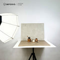 IMPODIO Alas Foto Hardboard Motif Texture – Wood, Semen & Terrazzo - Background Foto Produk Estetik