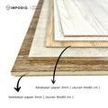IMPODIO Alas Foto Hardboard Motif Texture – Wood, Semen & Terrazzo - Background Foto Produk Estetik