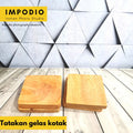 IMPODIO Tatakan Gelas – Tatakan Kayu