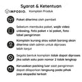 IMPODIO Tatakan Gelas – Tatakan Kayu - detail produk