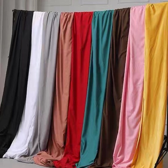 IMPODIO Kain Background warna polos lebar ukuran 2.4m - per meter