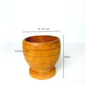IMPODIO Set Lumpang – Lumbung kayu asli - Tumbukan bumbu props IMPODIO - lifestyle