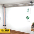 IMPODIO Kerekan Background manual 3 roll bisa lebar 3m - background putih