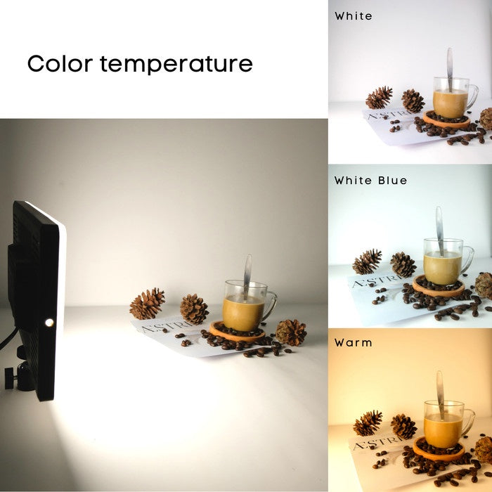 IMPODIO LED Panel fill light 24x15cm - remote control