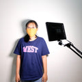 IMPODIO LED Panel fill light 24x15cm - remote control - background putih