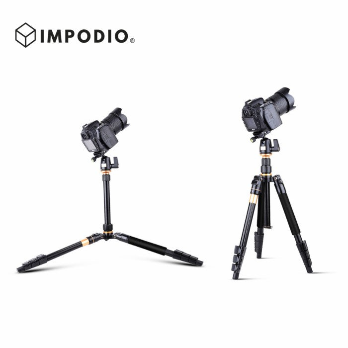 IMPODIO Multifunction Professional DSLR Tripod + Monopod - QZSD -Q555 - tampak samping