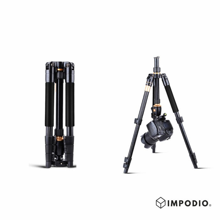 IMPODIO Multifunction Professional DSLR Tripod + Monopod - QZSD -Q555 - detail produk