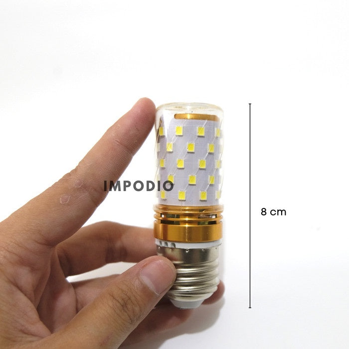 IMPODIO Corn Light Bulb E27 12W 60 LED - Cool White - Lighting studio