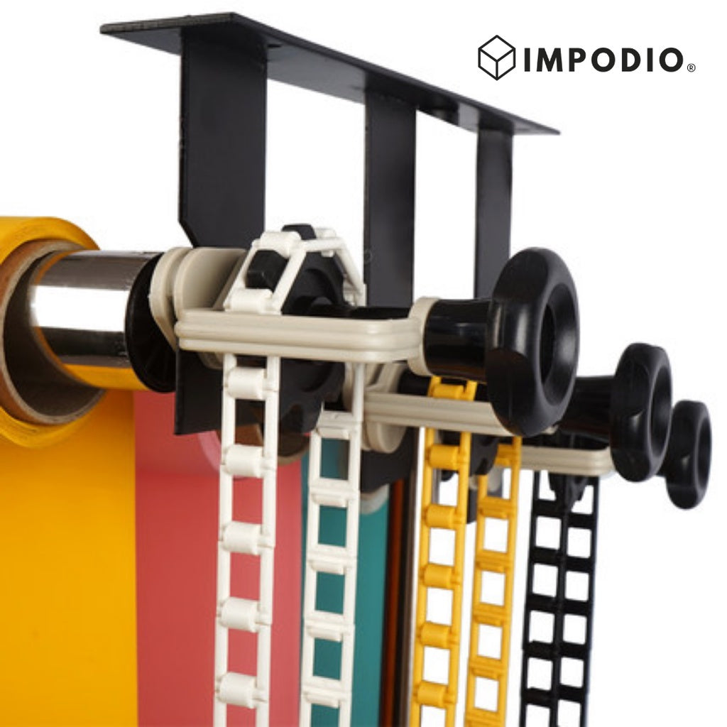 IMPODIO Kerekan Background manual 3 roll bisa lebar 3m