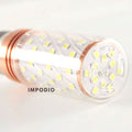 IMPODIO Corn Light Bulb E27 12W 60 LED - Cool White - Lighting studio - close up