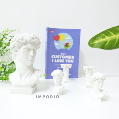 IMPODIO properti photo mini pilar romawi kuno IMPODIO – props foto