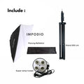 IMPODIO Paket Stand 2M-Socket 4Lighting-Corn Light Bulb E27 12W 60 LED - tampak samping