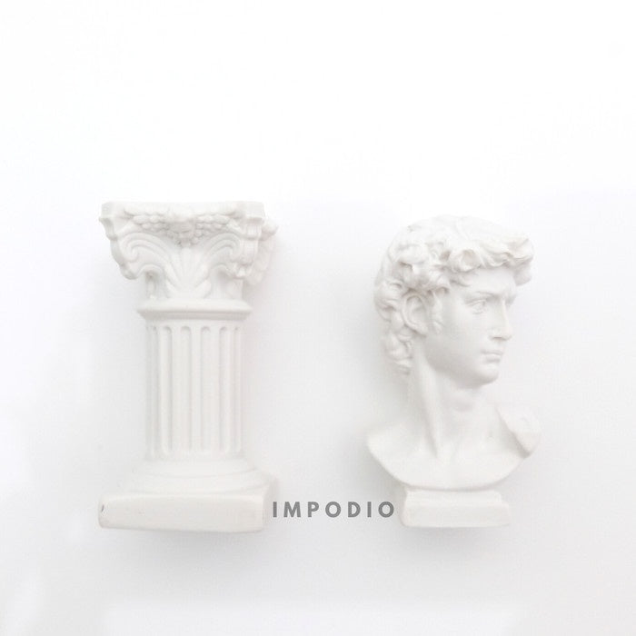 IMPODIO properti photo mini pilar romawi kuno IMPODIO / props foto