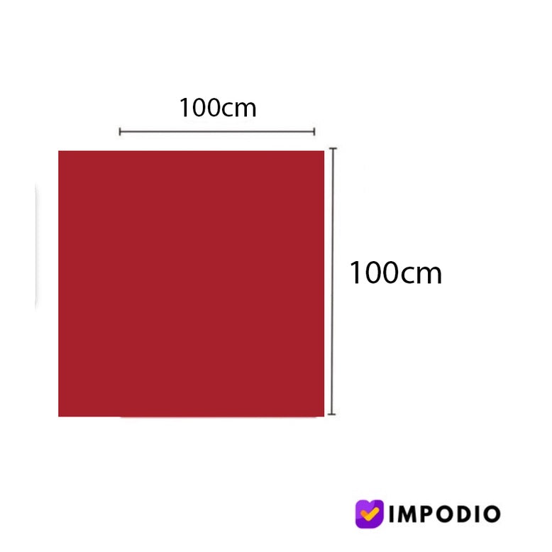 Hardboard IMPODIO Alas foto warna polos 100cm x 100cm + 2 warna background polos
