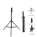 IMPODIO Light Stand Tripod for Studio – lighting Tinggi 300cm dan