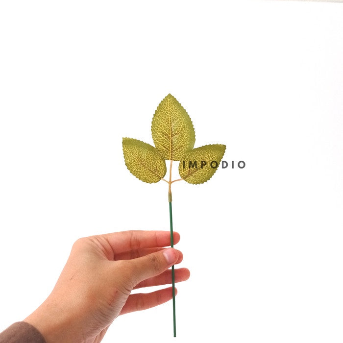 IMPODIO Artificial Leaf - Dekorasi Tanaman - Props Photo