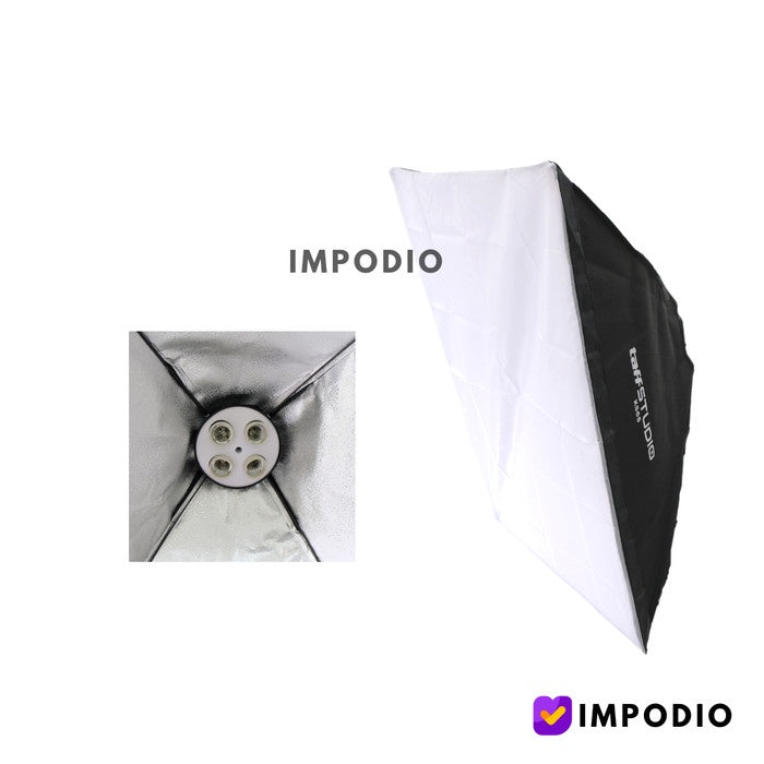 IMPODIO Paket Stand 2M-Socket 4Lighting-Corn Light Bulb E27 12W 60 LED