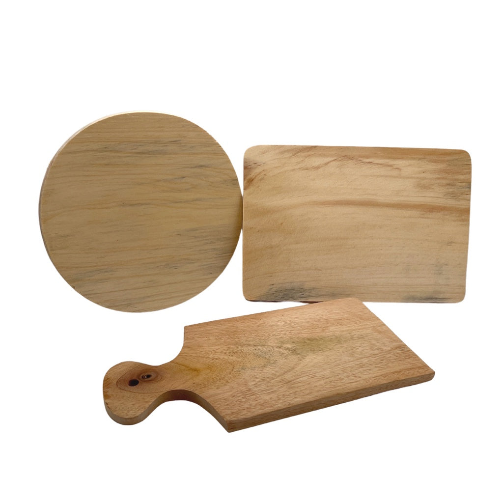 IMPODIO Paket BUNDLING Talenan Aesthetic 3 pcs props foto – dekorasi - tampak samping