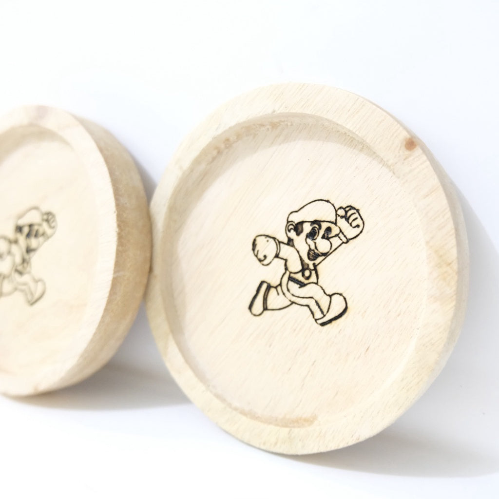 Tambah Laser engrave custom design