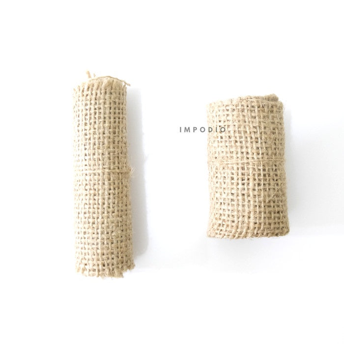 IMPODIO Yute Goni Pita DIY Uk 9cm 6 cm - Foto Props Photography