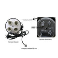 IMPODIO Paket Stand 2M-Socket 4Lighting-Corn Light Bulb E27 12W 60 LED - dalam penggunaan