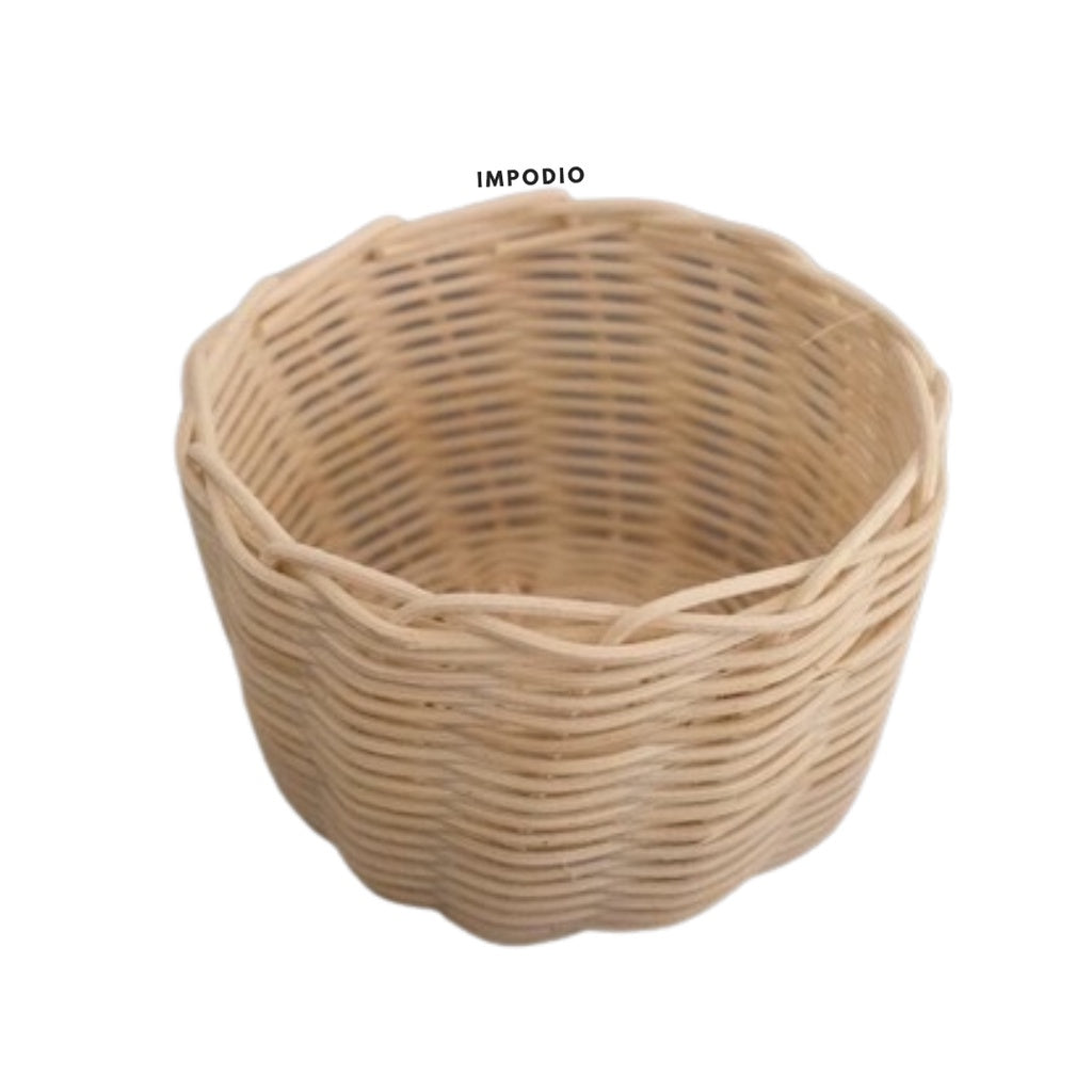 IMPODIO Keranjang rotan mini - ukuran kecil 8cm