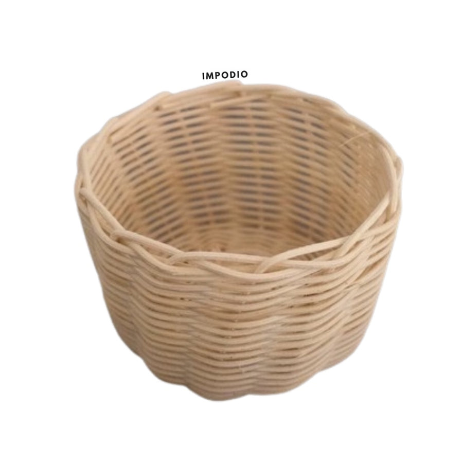 IMPODIO Keranjang rotan mini - ukuran kecil 8cm