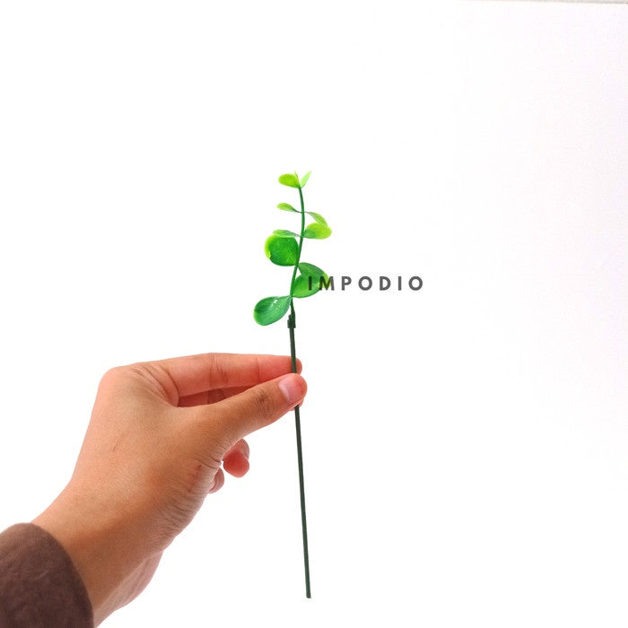 IMPODIO Artificial Leaf - Dekorasi Tanaman - Props Photo