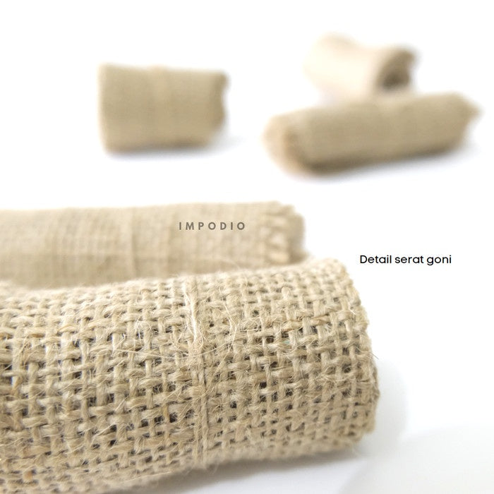IMPODIO Yute Goni Pita DIY Uk 9cm 6 cm - Foto Props Photography
