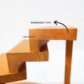 IMPODIO Tangga kayu mini showcase product – makanan – photo props - detail produk