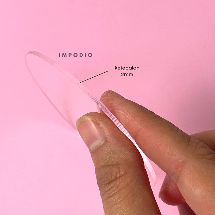 IMPODIO Aksesoris akrilik 2mm - properti photo acrylic