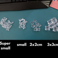IMPODIO kerikil es batu artificial ice cube fake props foto - detail produk
