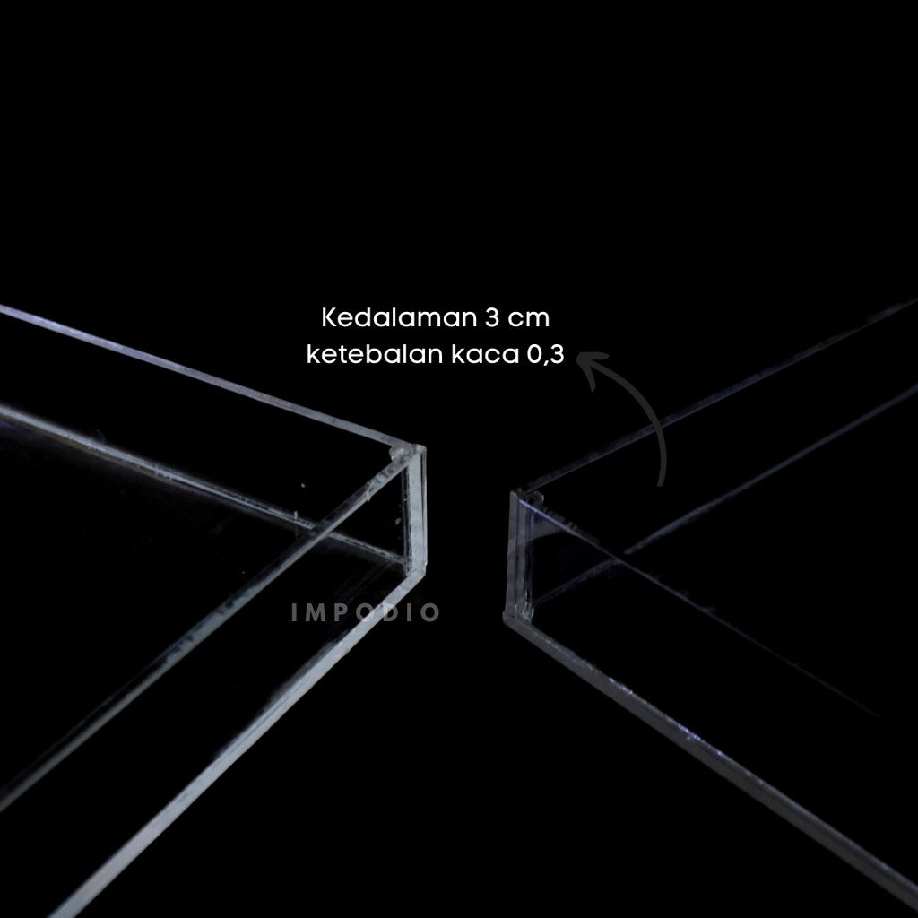 IMPODIO Water Tray Table-Photography Props Foto Air produk