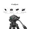 IMPODIO Zomei Q310 Premium Tripod IMPODIO – Kuat dan - detail produk