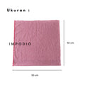 IMPODIO Napkin kotak untuk piknik - Props foto konten makanan