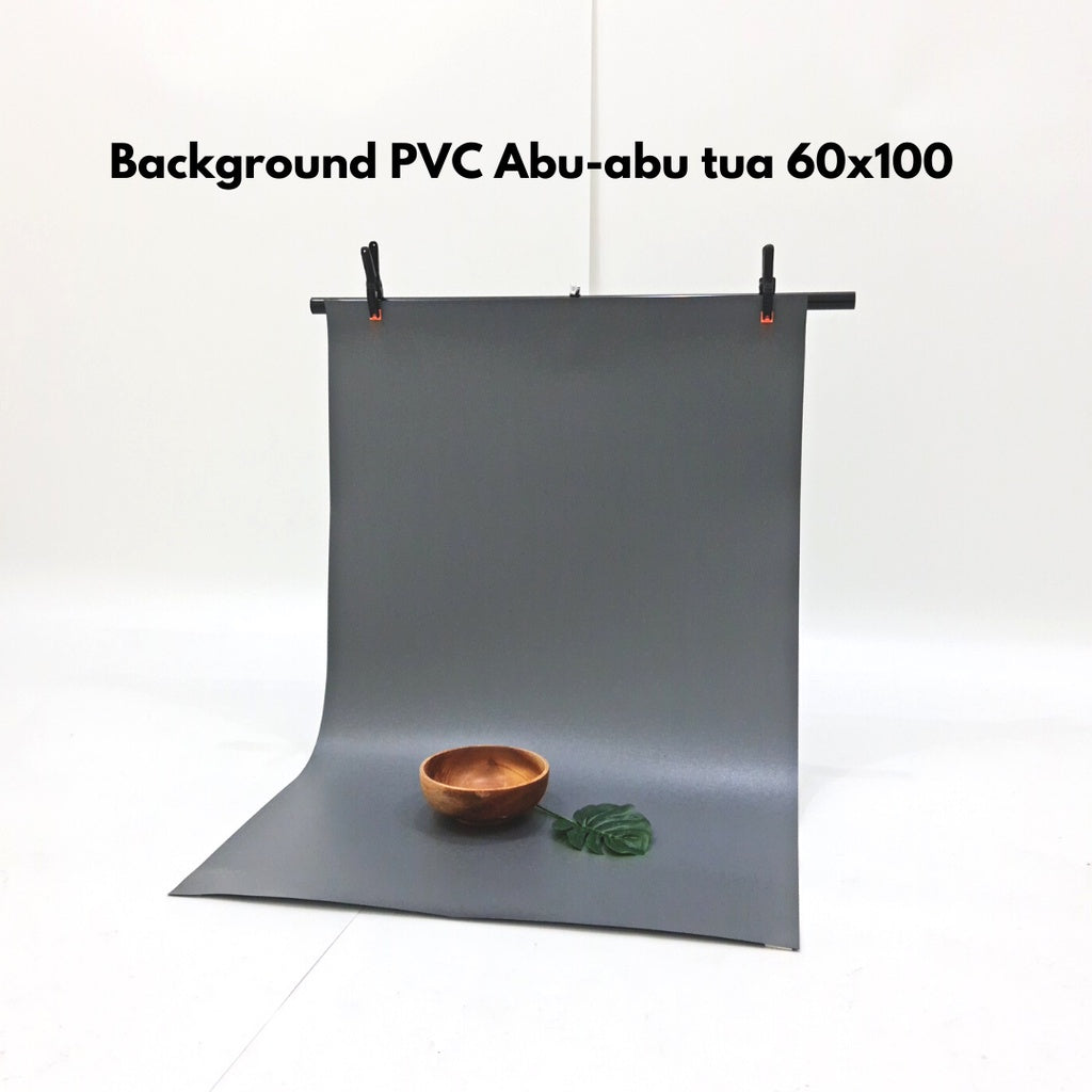 IMPODIO Mini Stand backdrop ukuran 70 x 65cm FREE 2 jepit backdrop