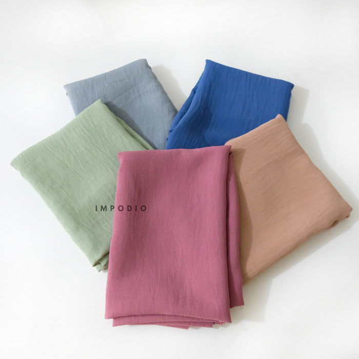 IMPODIO Kain Crinkle Background foto produk - Props foto