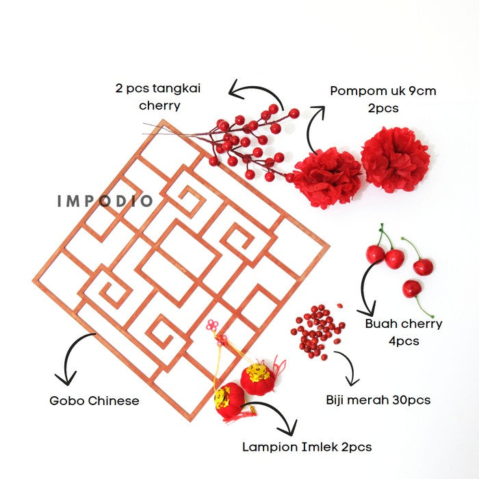 IMPODIO JIYA Paket imlek Edition - Props foto