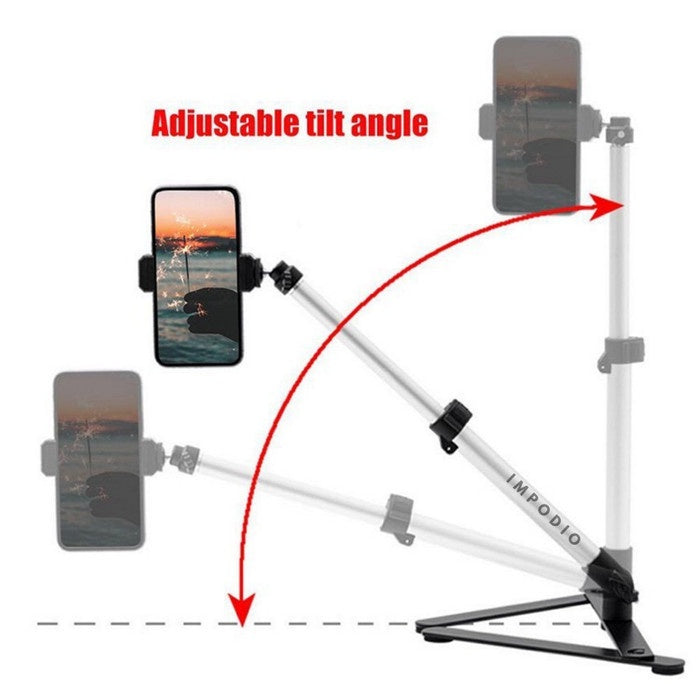 IMPODIO Photography Adjustable Tab Stand Tripod Top Monopod IMPODIO - close up