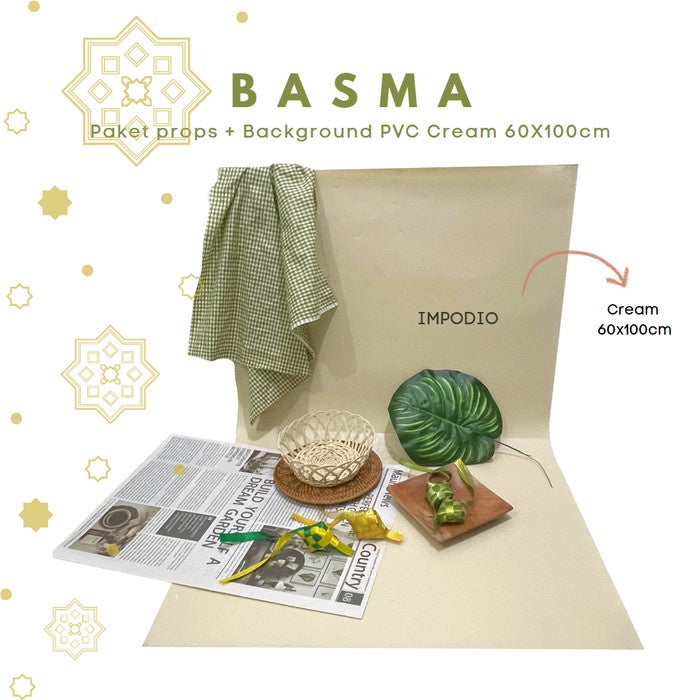 IMPODIO Paket Basma Special Ramadhan - Props Foto Konten Bundling Dekorasi lebaran