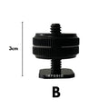 IMPODIO Tripod Screw hot Shoe Socket DSLR ke baut 1 – 4