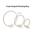 IMPODIO Standing Ring Decoration – Pajangan besi bulat diameter 20