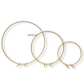 IMPODIO Standing Ring Decoration – Pajangan besi bulat diameter 20 - foto 10