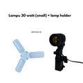 IMPODIO LED fill light tri star 30w dan 45w - Lighting studio foto - background putih