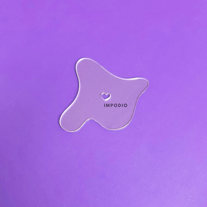 IMPODIO Coaster aesthetic bening acrylic / props foto akrilik