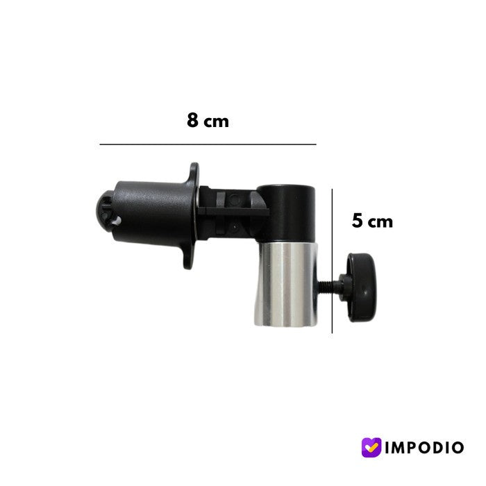 IMPODIO Penjepit Reflektor – Background and Reflector Holder Clamp - tampak samping