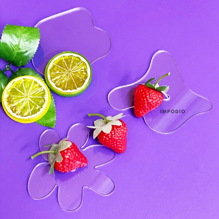 IMPODIO Coaster aesthetic bening acrylic / props foto akrilik