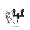 IMPODIO Dual lamp holder socket E27 adjustable good quality - dalam penggunaan