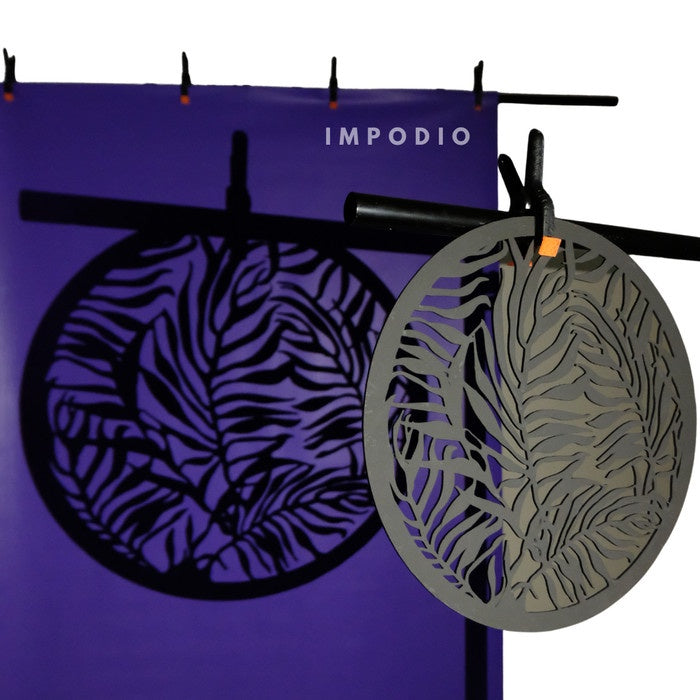 IMPODIO Lighting photo props gobo hitam bulat 30cm - pengatur bayangan